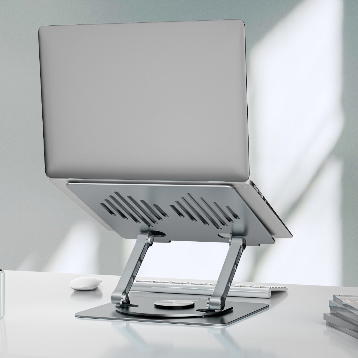 NNEDSZ mbeat Stage S7 Rotating and Height-Adjustable Laptop Stand - Space Grey